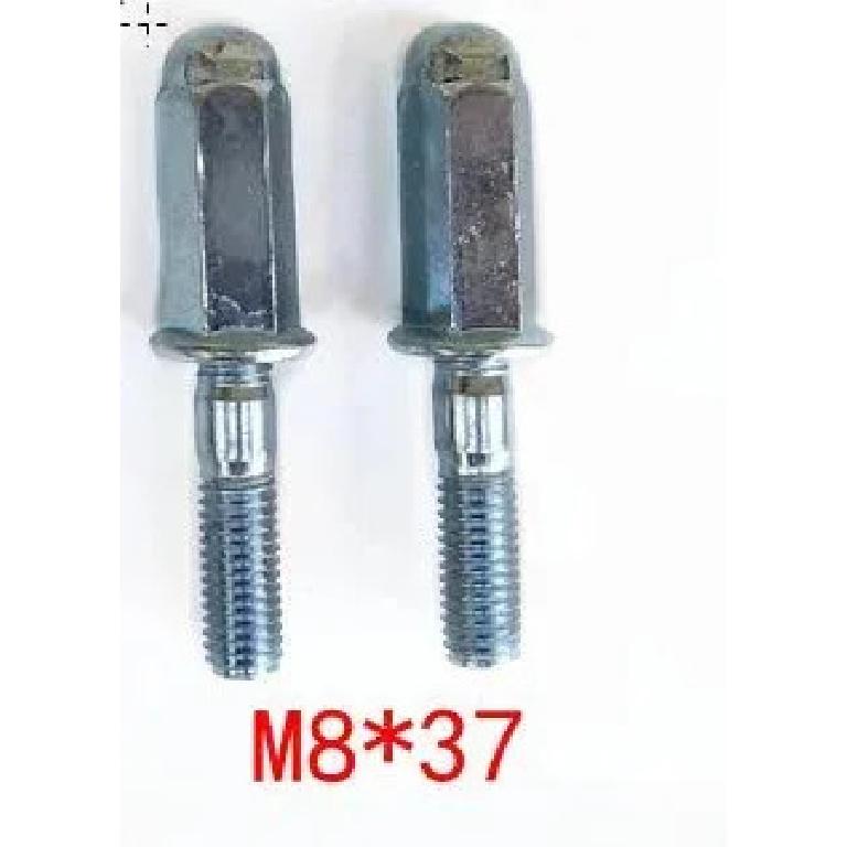 2pcs/lot Motorcycle Exhaust Escape moto Nuts screw M6 M7 M8 125cc 250cc chinese dirt pit monkey bike 110cc scooter muffler Studs