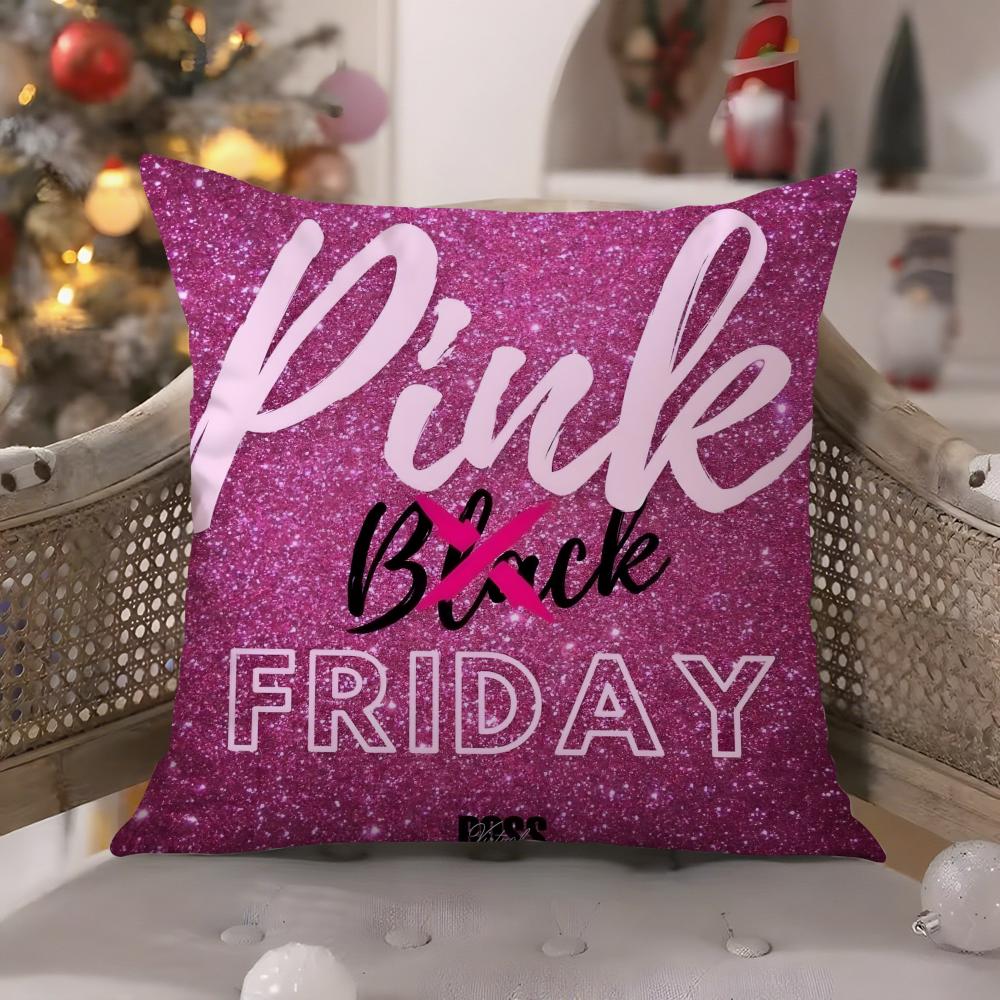 Minaj-Singer Pink Friday Pillow Case Comfort Sofa Bed Silky Elegant Invisible Zipper Decorative Cushion Cover