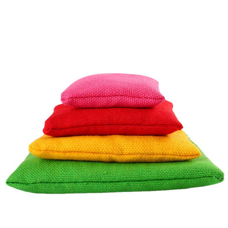 Children's Canvas Throwing Sandbags - Thickened Small & Large Square for School Training