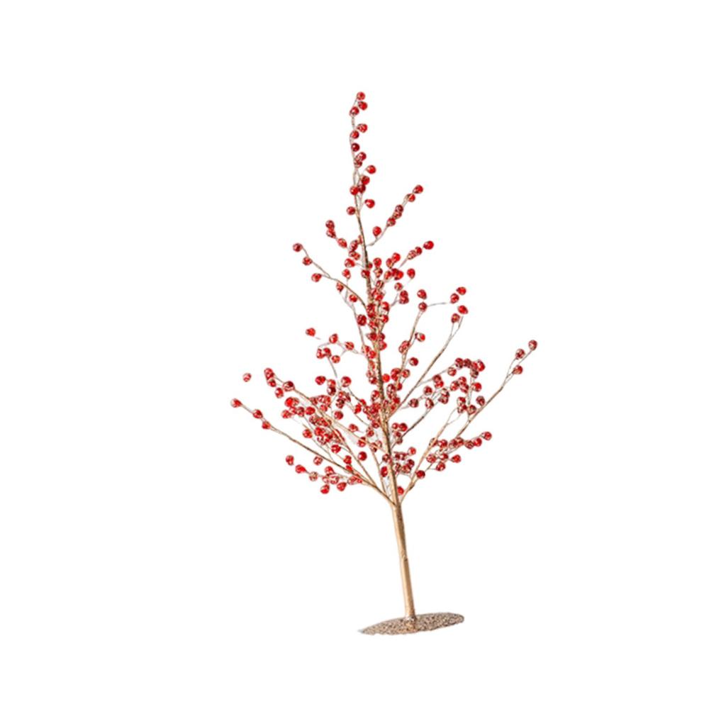 Christmas Birch Tree Artificial Branch Bright Birthday Gift Money Tree 18.90inch for Wedding Fall Winter Window Holiday Decor