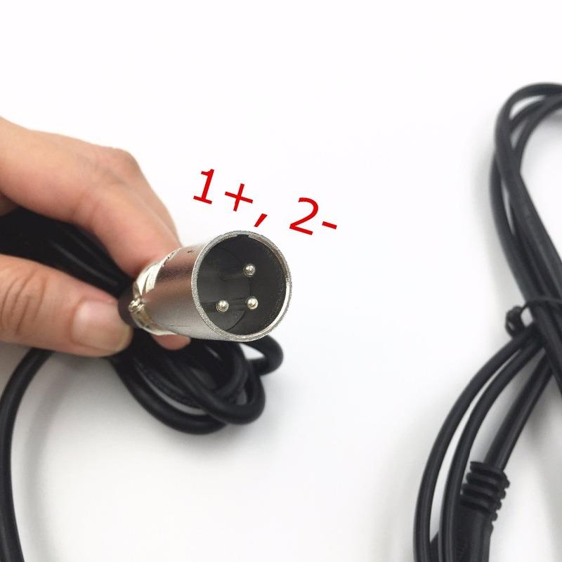 24V Li-ion Battery Charger OutPut 29.4V2A Wheelchair Charger 7 Series 25.2V 25.9V Lithium Battery Charger XLR Connector