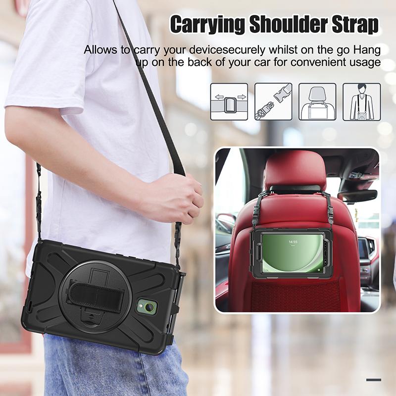 Case For Samsung Galaxy Tab Active 5 3 8 inch X306B X300 T575N T577 Tablet Case Stand 360 Rotation Protective Cover