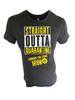 Iron Gods Straight Outta Quarantine Workout T-shirt Men Gym Clothing Apparel