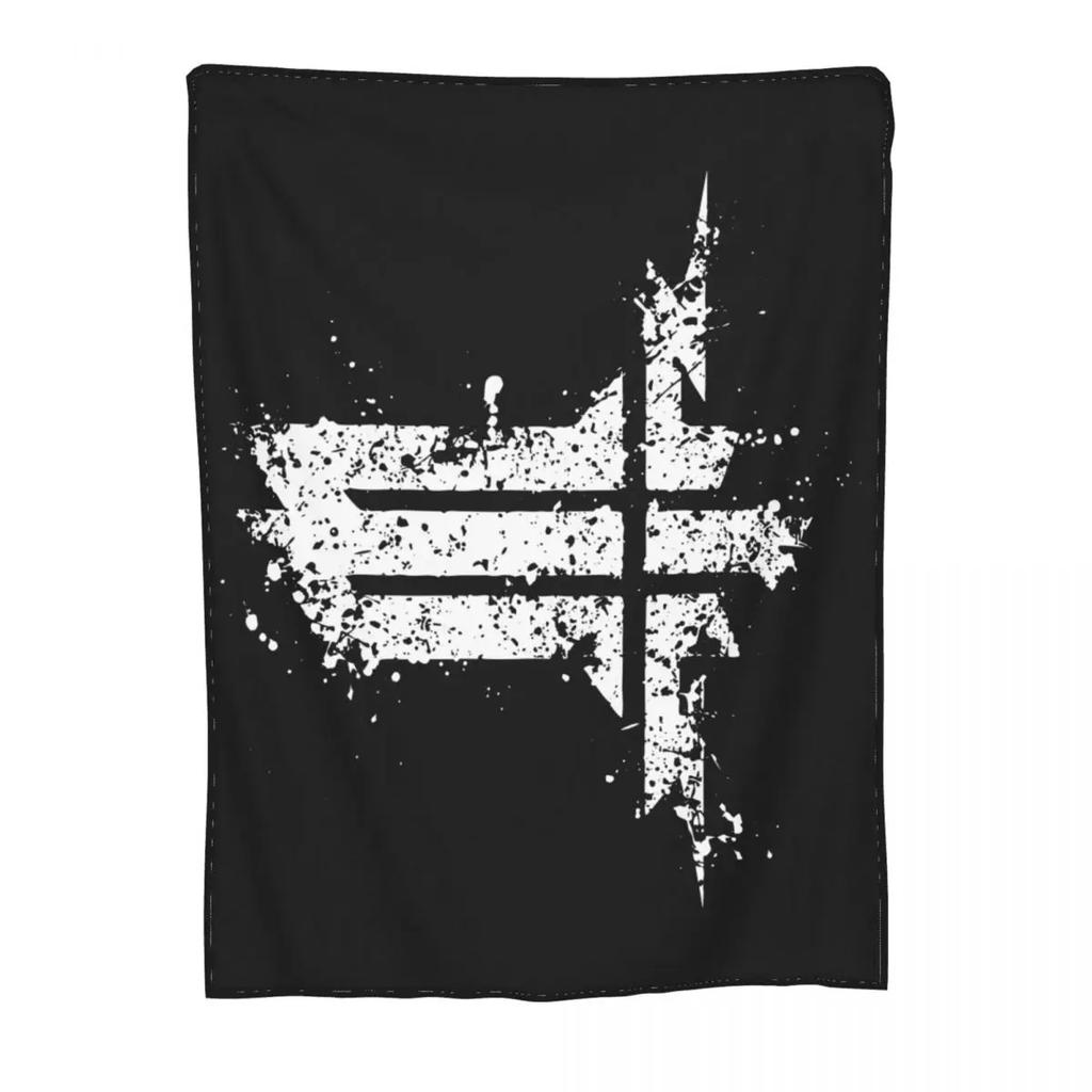 Wolfenstein Video Game Plush Blanket Throw Blankets for Home 125*100cm Plush Thin Quilt