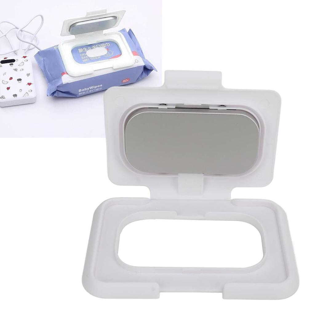 Baby Wet Wipes Dispenser, Reusable Baby Wipes Heater, USB Mini Portable Baby Wipe Warmer,Compatible Portable Charger Wipe WarmersWipes Holders