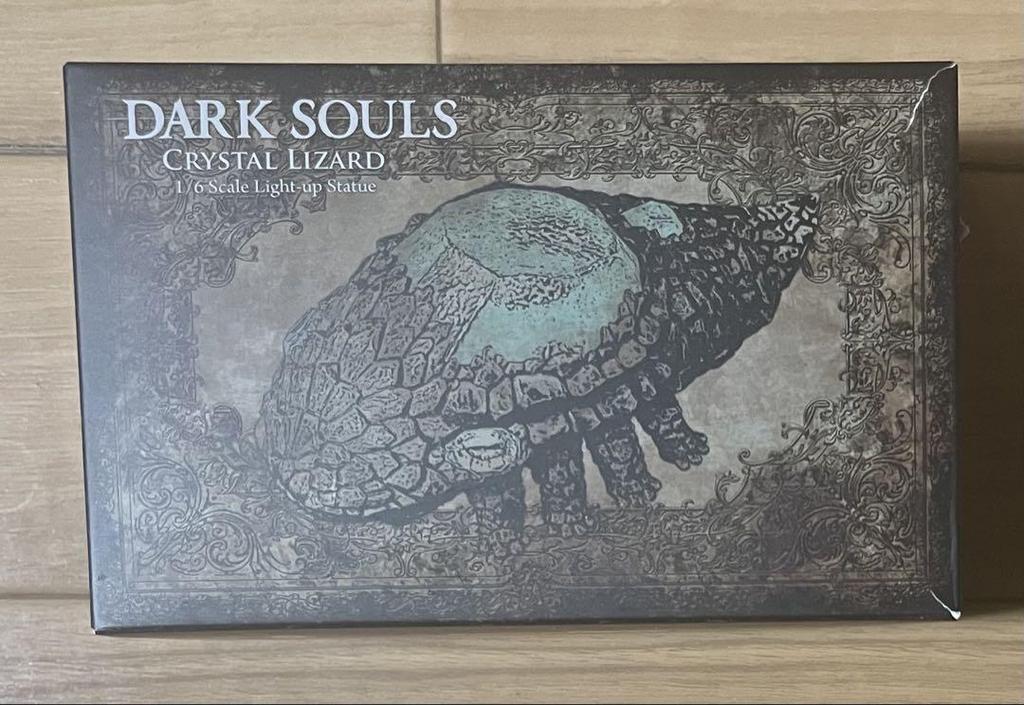 [USED] DARK SOULS Stone Guardian (Crystal Lizard) 1/6 Scale Light-Up Statue