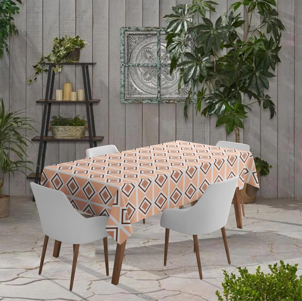 Vargottam Indoor Outdoor  Tablecloth  58x102 Inch  Rectangle  Tablecloth Waterproof Patio  Table  Cloths- Spring Summer  Table