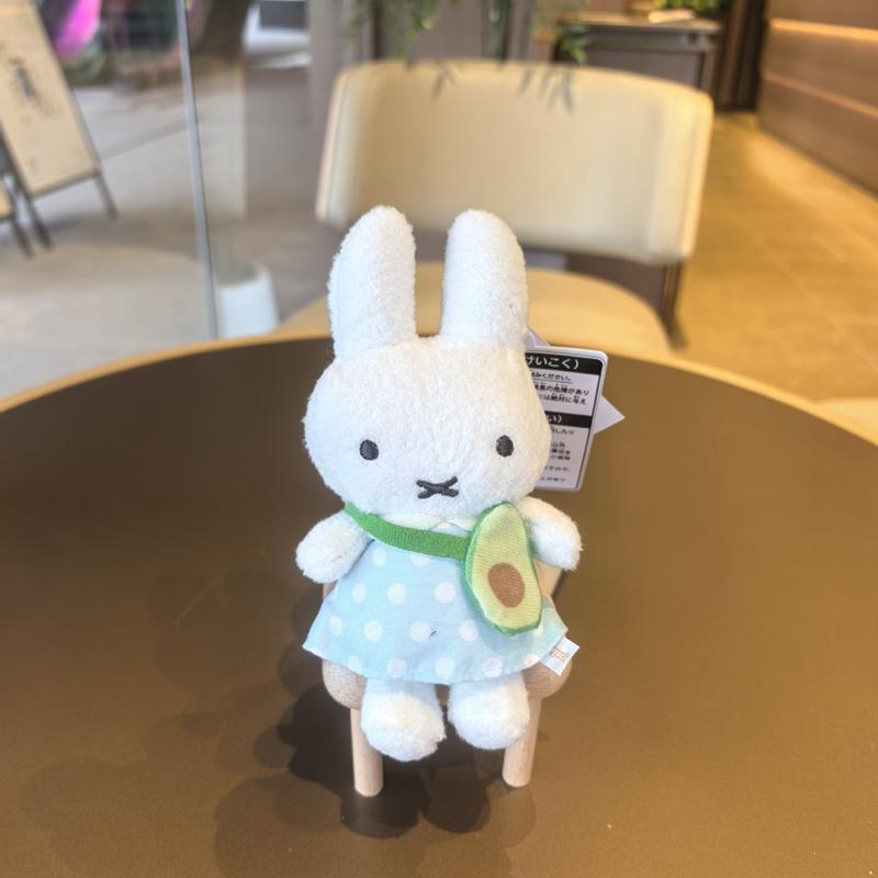 Plush Cute Rabbit Doll Cute Plush Backpack Pendant Rabbit Doll Keychain Bunny Keyring Backpack Hanging Decoratiion Birthday Gift