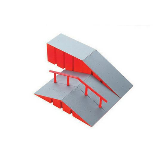 Street Stall Finger Skateboard Ramp Set - Kids' Toy & Gift for Stunt Scenes