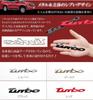 Grandios GD-TBST-SV Car Sticker, Cool, Stylish, General Purpose, Turbo, 3D, Car Decal, Seal, Letter, Logo, Double-Sided Tape