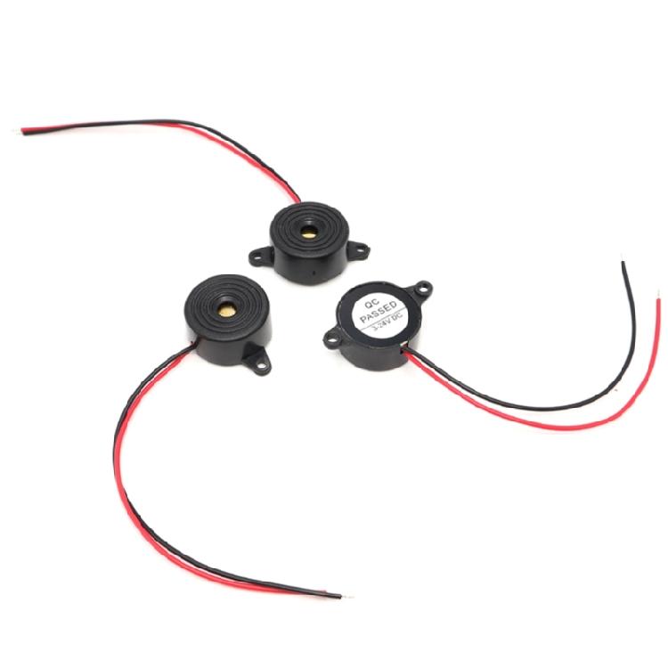 10-Unit SFM-20B Piezoelectric Buzzer Set, 87dB Continuous Sound Alarms Active Electronic Buzzer for Computers Timers