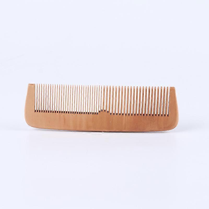 Hairdressing Comb Wood Coarse - Fine, 13 Cm