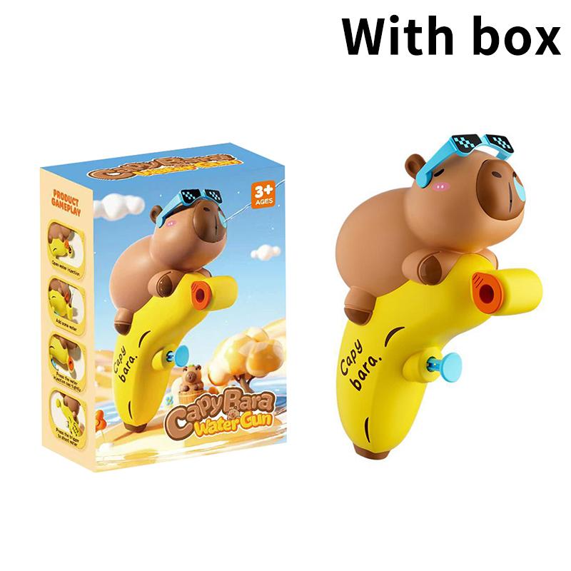 

Забавные брызгалки для воды Мультяшная милая капибара Водный разбрызгиватель Летние уличные игрушки с длинной струей воды для бассейнов