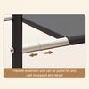 Metal Multifunctional Sink Organizer Adjustable Rack For Under Sink Storage Retractable Storage Rack
