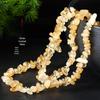 2026 Citrine Crushed Stone Long Strand Beads for DIY Bracelets & Necklaces