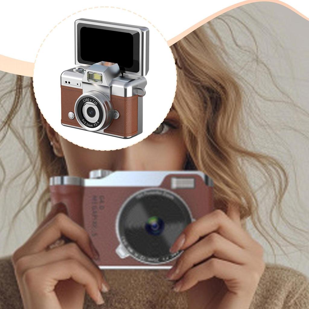 Mini Keychain Digital Camera Portable Vlogging for Kids Daily Concert