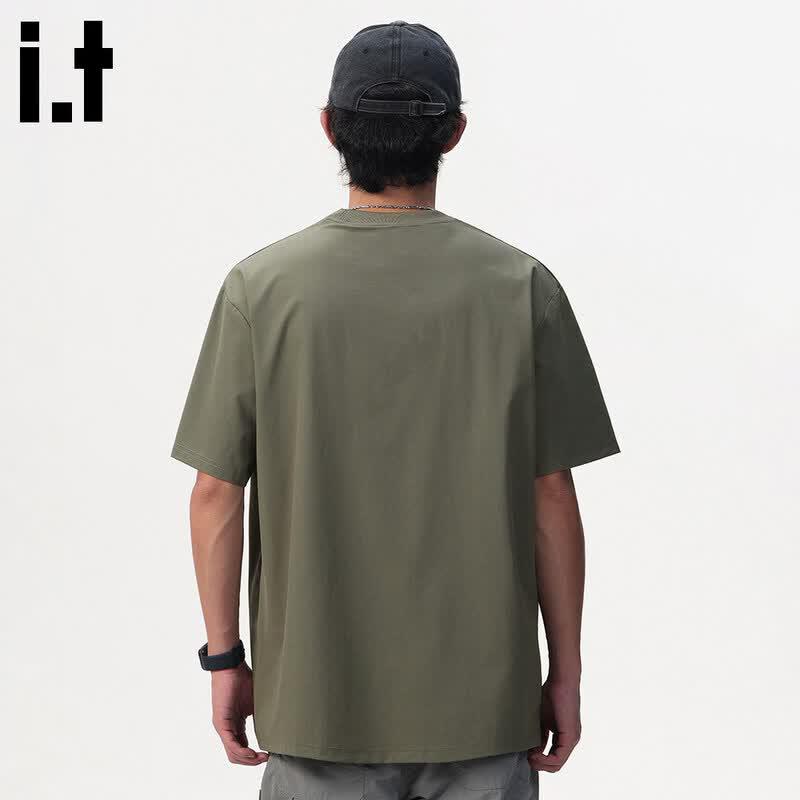 Men's Ice Silk Cooling Workwear T-Shirt