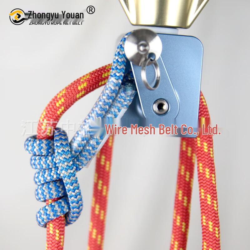 OLOMM 4:1 Rope Rescue Ascender Pulley System