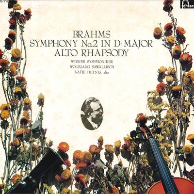 LP Record WOLFGANNG SAWALLISCH WIENER SYMPHO  Brahms Symphony No. 2 In D Major  FG74 FONTANA 1972 Japan Classical Used