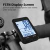 GPS Bike Computer IPX7 Rainproof 2.4in FSTN Display Night Riding Tracking Distance Speed Altitude Ti