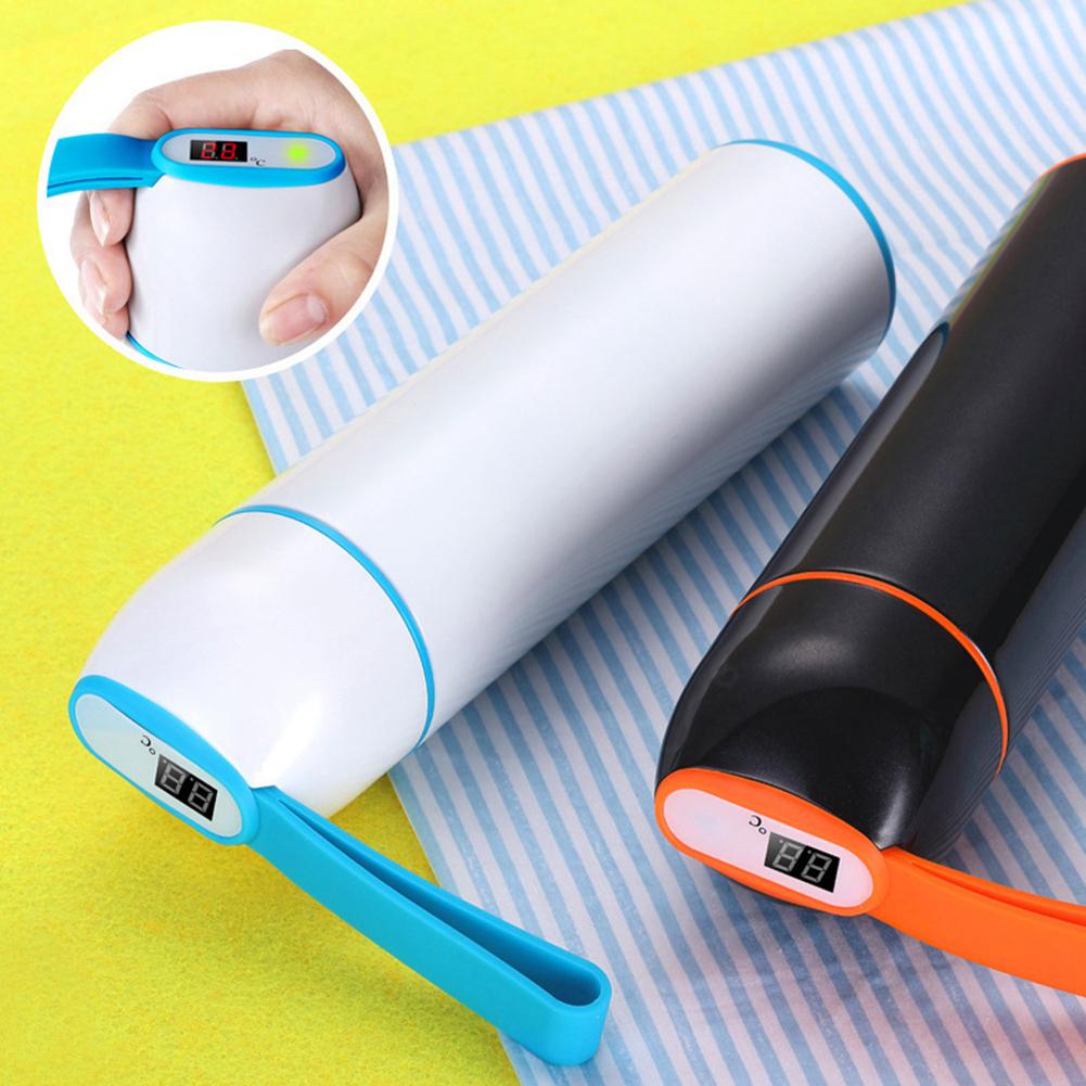 Temperature Control Smart Water Bottle Thermos Cup Vacuum Flask Three