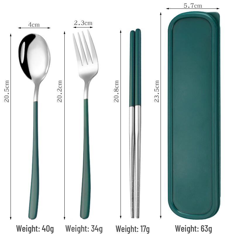 Abay Portable Stainless Steel Korean Cutlery Set