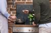 GLASS PROTECTIVE PLATE FOR STOVE 80x52 KITCHEN