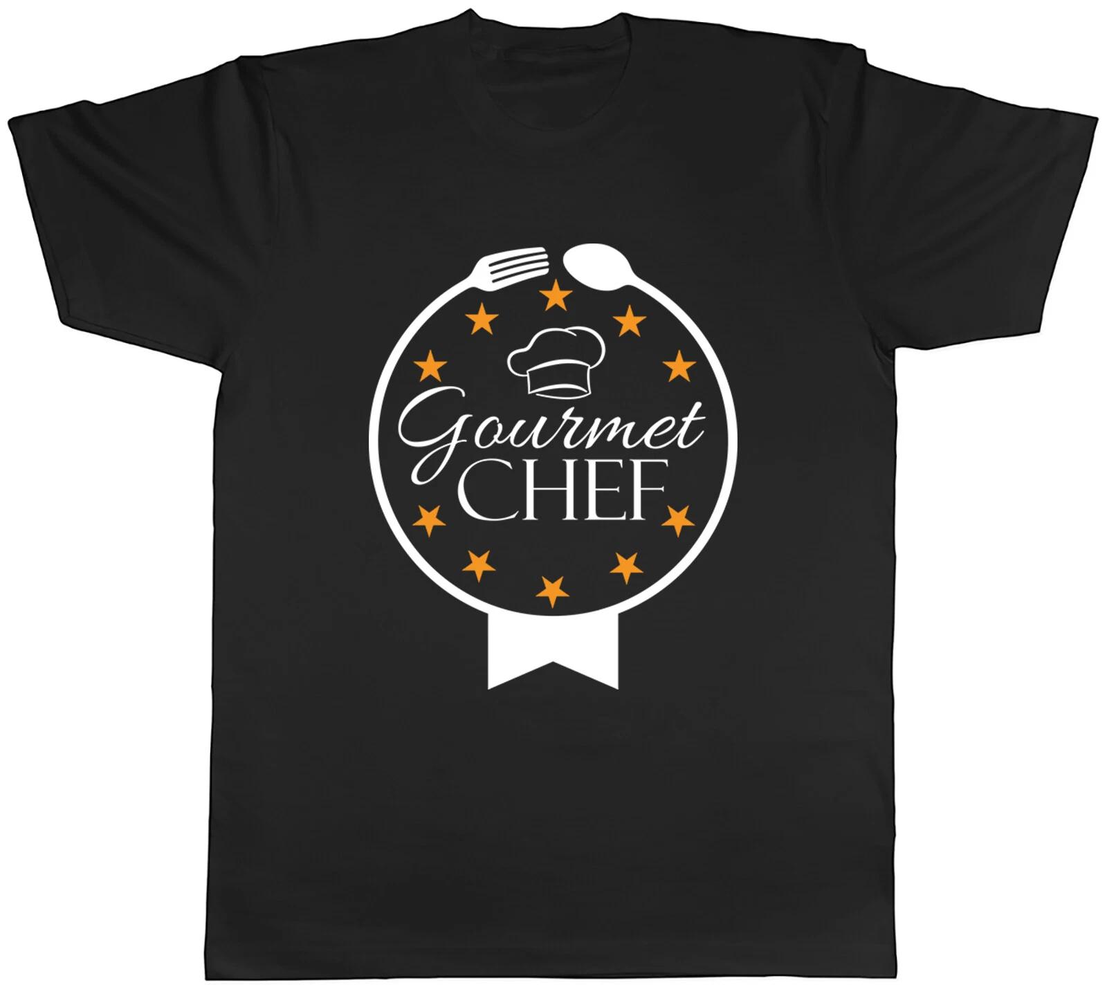 Gourmet Chef Mens T-Shirt Cook Recipe Foodie Cooking Tee Gift XXXL