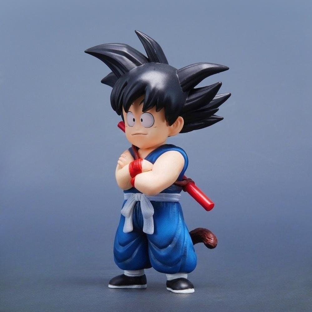 14cm/5.51in Anime Figure Childhood Goku Action Figures Pvc Statue Desktop Ornamen Collection Model Toys Gifts