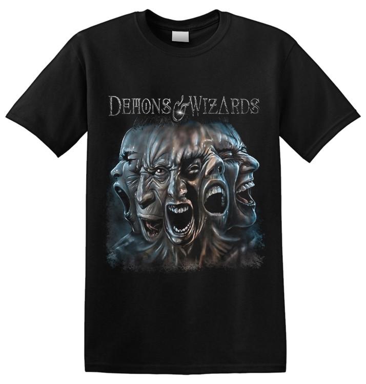 DEMONS & WIZARDS - Split T-Shirt L