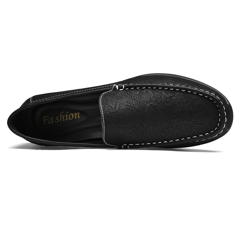 Genuine Leather Shoes Men Loafers Comfortable Casual Shoes Men Flats Moccasins Men Footwear