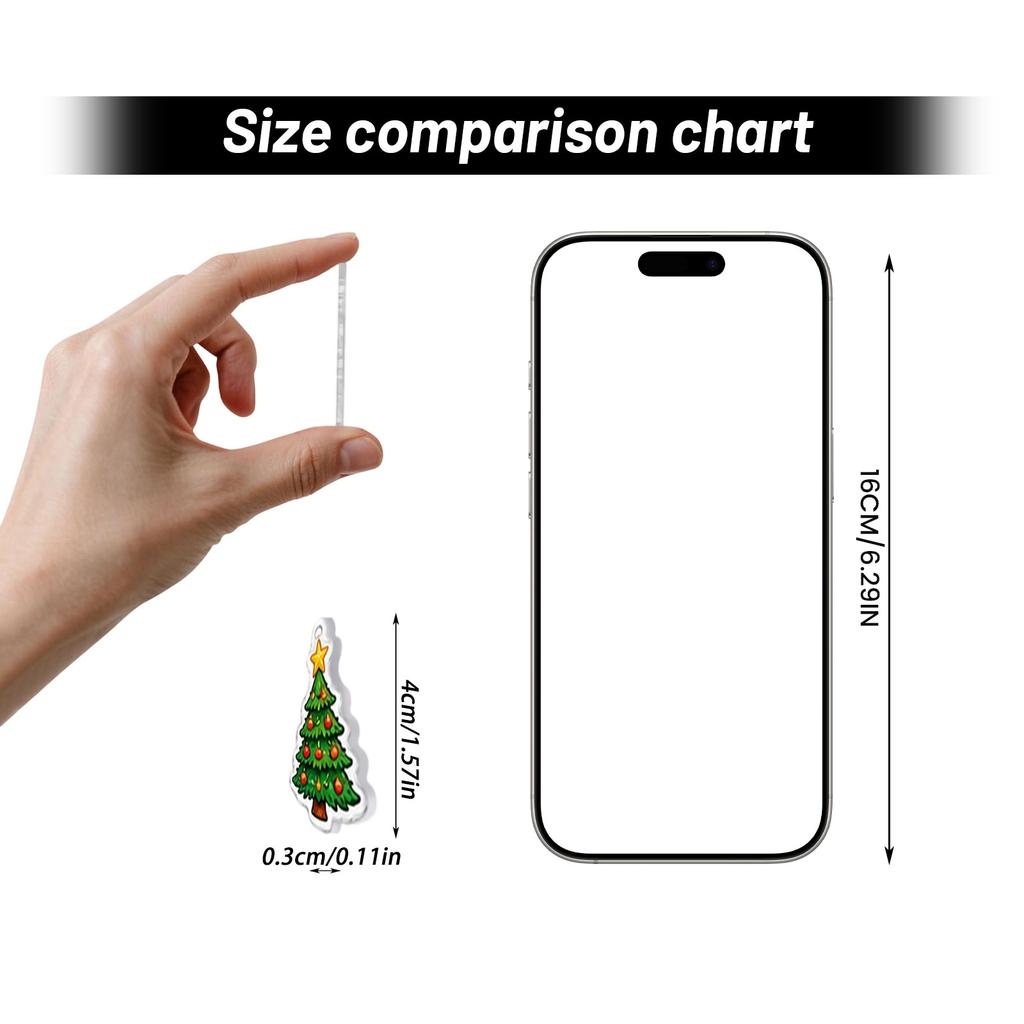 Weihnachtsschildkröte Adventskalender Tag Countdown mit Acryl-Dekor