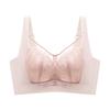 Big chest, small full cup bra without steel ring, lace thin design, gathered and gathered accessory, comfortable and beautiful back underwear