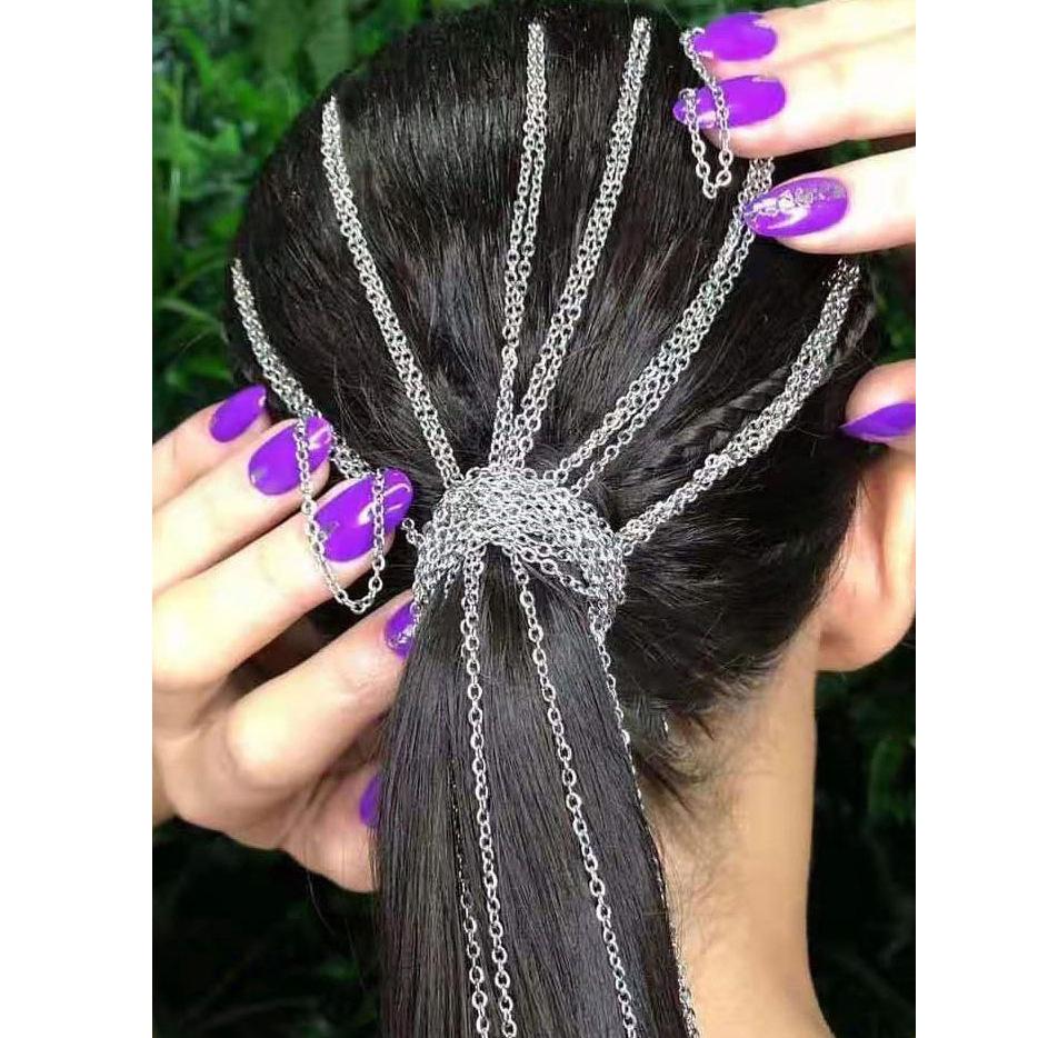 

Европейский и американский трансграничный парик-удлинитель с цепочкой для волос с одной заколкой