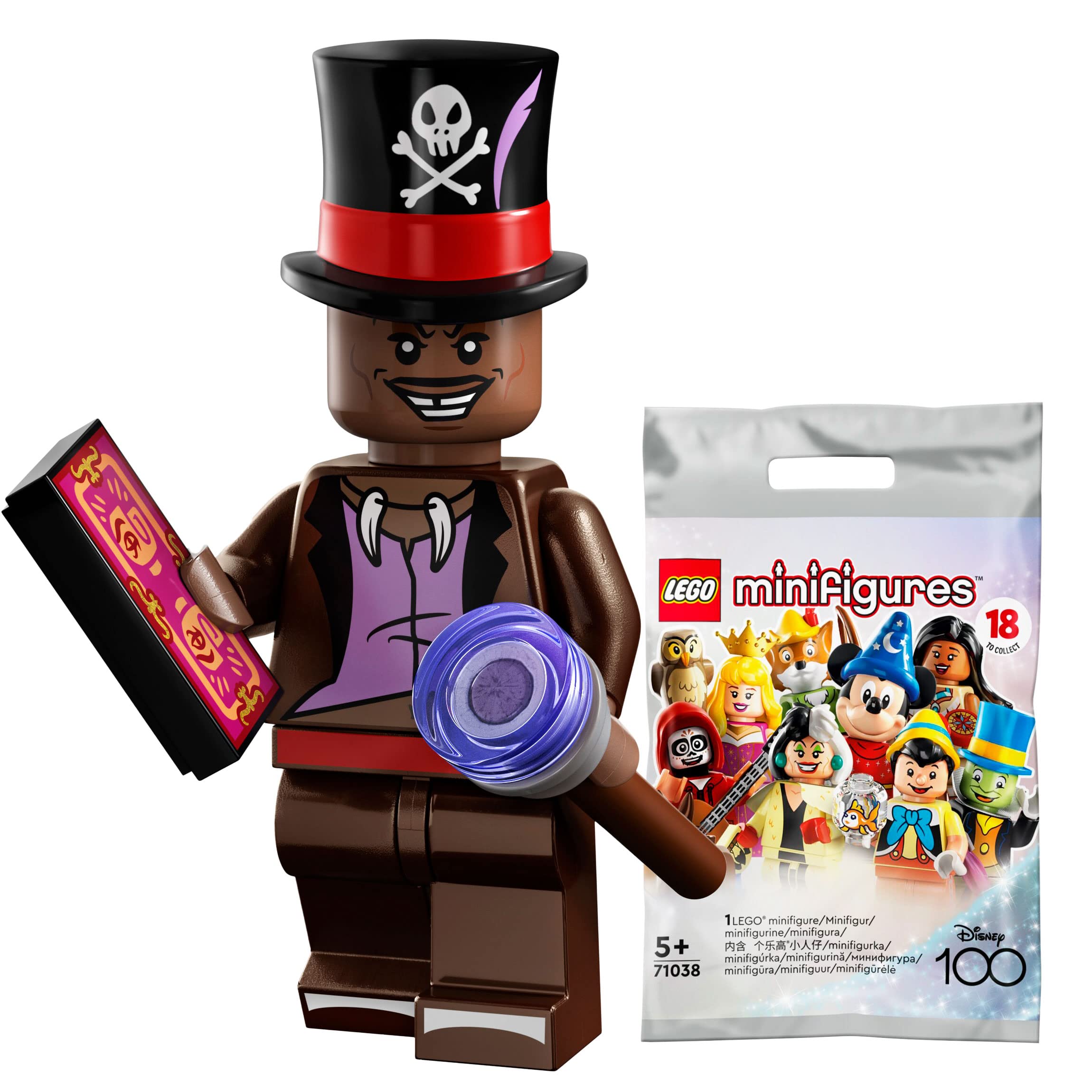 

LEGO Disney 100 Minifigure Dr. Facilier | Dr. Facilier [71038-6]