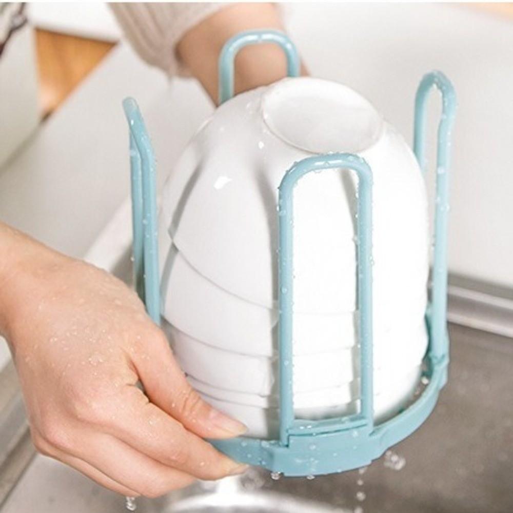Detachable Drain Rack Portable Storage Rack Durable Bowl Plate Holder Kitchen Supplies