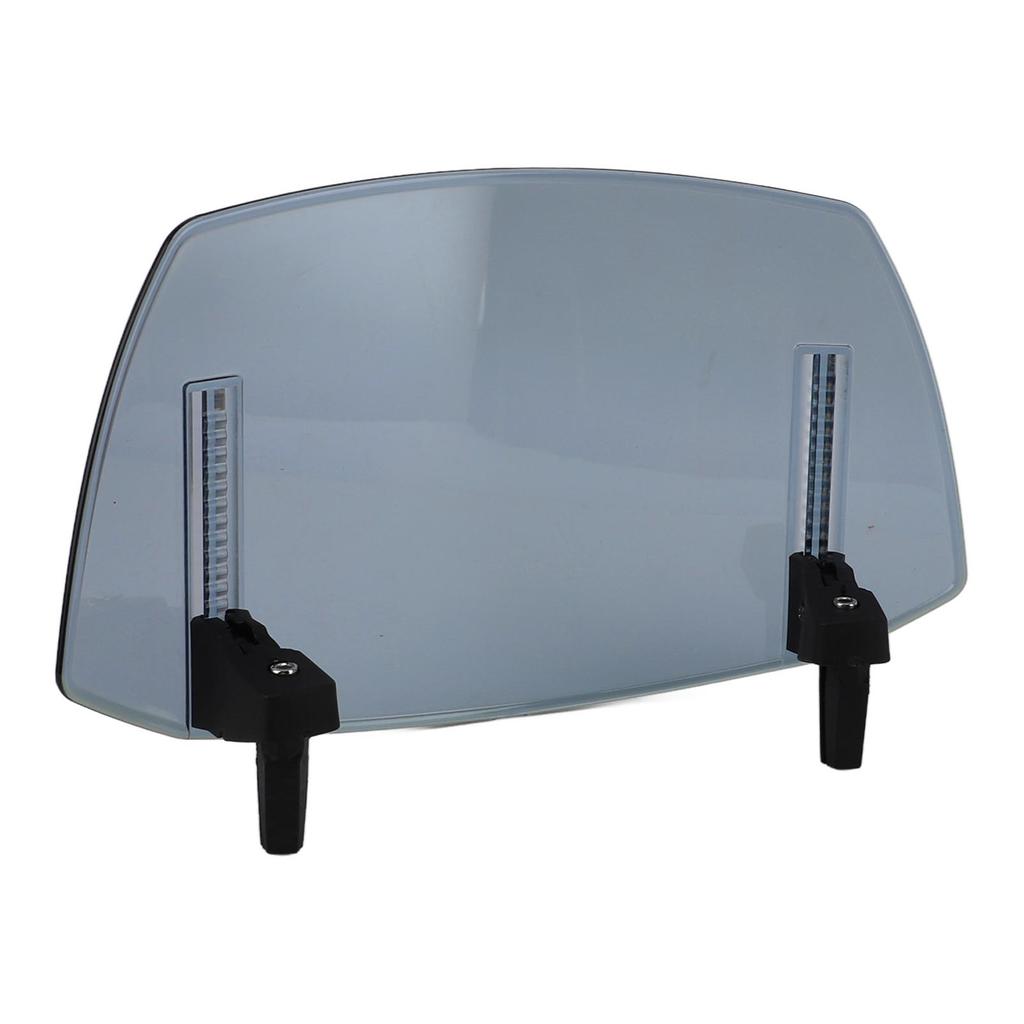 Motorcycle Adjustable Windscreen Universal Fit Wind Deflector for MT07 MT09 MT10 R1 R3 FZ6 TMAX530 TMAX 500 Transparent