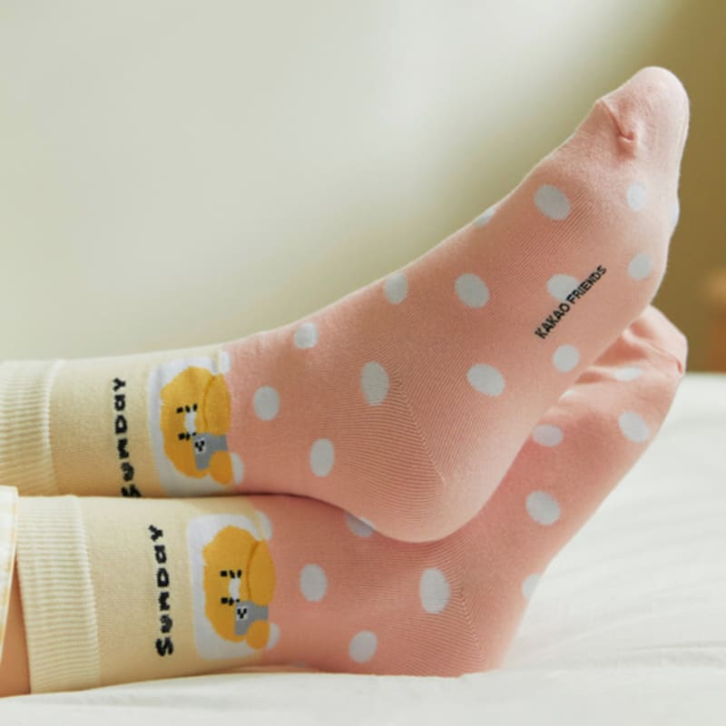 KAKAO FRIENDS Daily Socks Sunday_Chunshik