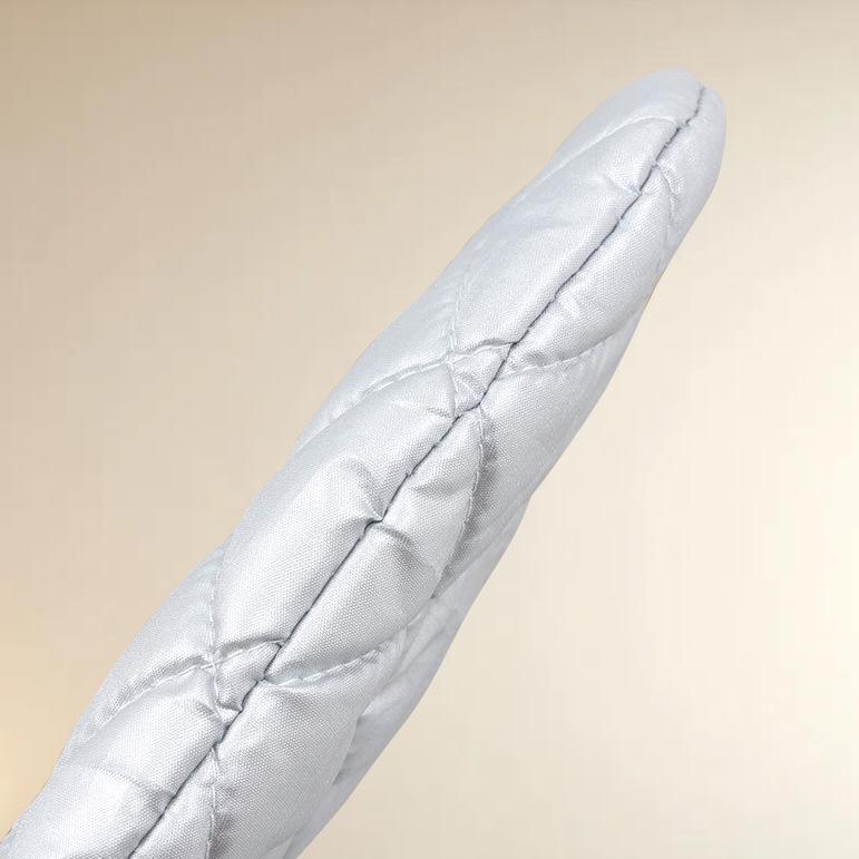 Silver-Coated Thickened Heat-Resistant Anti-Scalding Oven Mitts for Microwave and Stove Baking