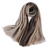 Wide Cashmere Scarf Women's Winter Fashion Warm Women's Scarf Soft and Does Not Tie the Neck