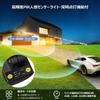 CLY Motion Sensor Floodlight 80W Warm White 10000 lm IP66 with Remote, Stepless Dimming, Foldable 2P/3P Plug (GY080/80W-WW)