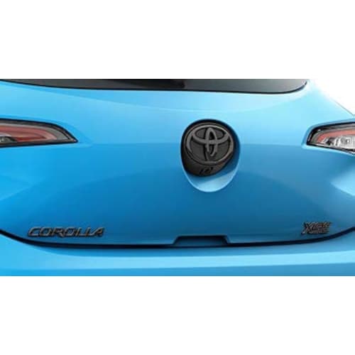 Genuine Toyota 2019+ Corolla Hatchback XSE Black/Blackout Emblem Overlay PT948-12191-02