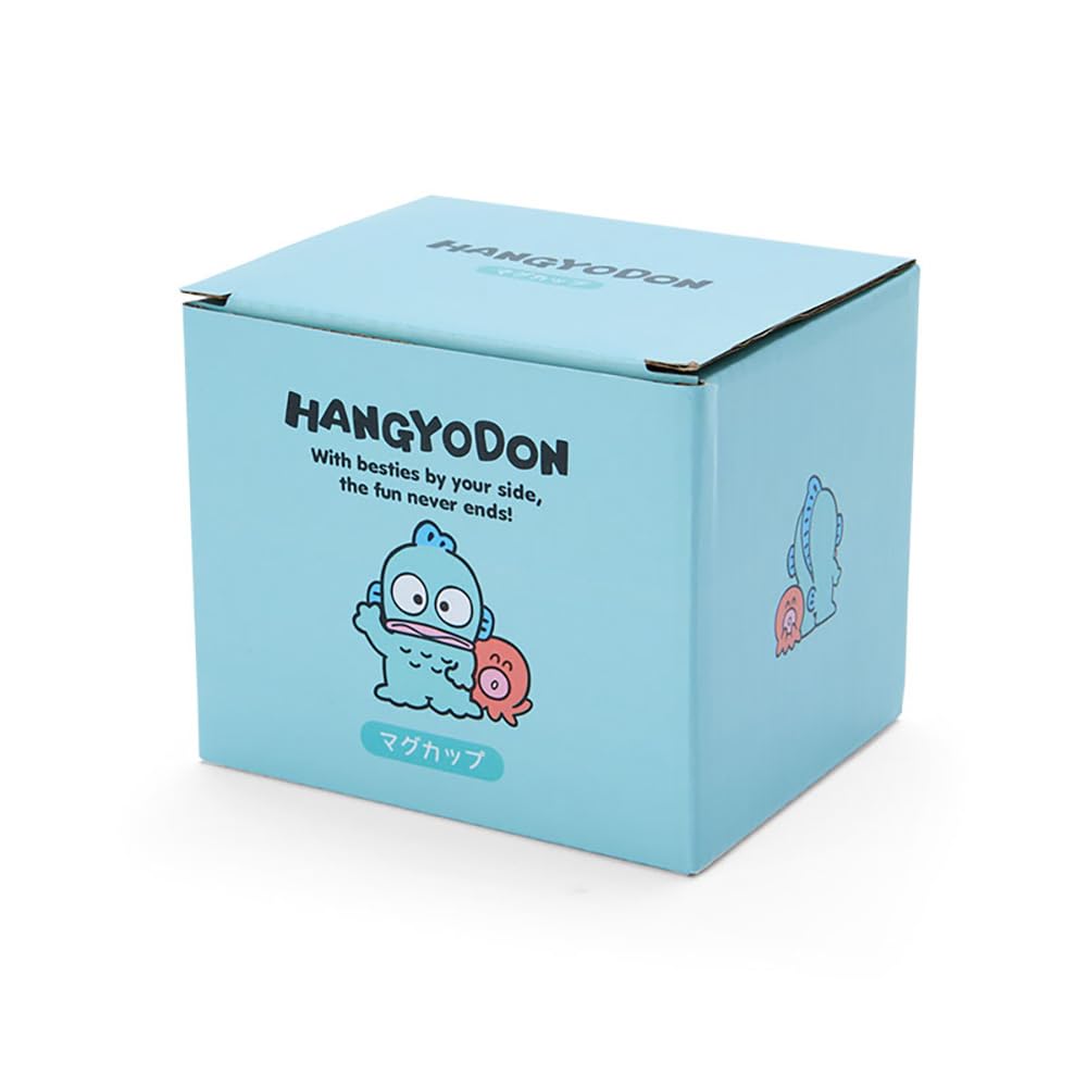 Sanrio Hangyodon Mug and Dryer Safe Ceramic Item 422673 - Microwave, Dishwasher, - - Number