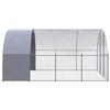 Exclusive House - Outdoor Chicken Coop 3x4x2 M Galvanized Steel