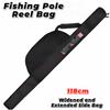 Folding Fishing Pole Reel Bag With Shoulder Strap Fishing Rod Case New Fishing Organizer