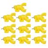 10PCS Chicken Nipple Drinking Fountains Semicircle Ball Valve Type Poultry Drinker