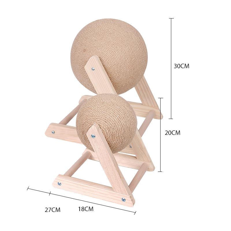 Manufacturer  Detachable Cat Scratcher Toys with Sisal Ball