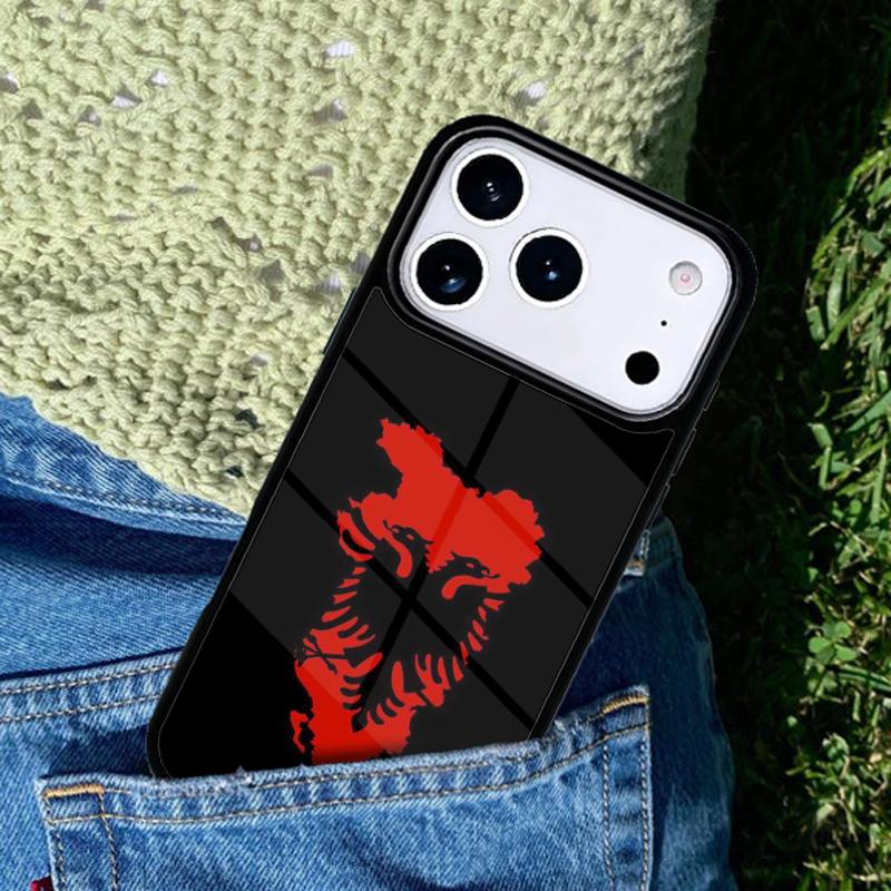 Albania Passport Soft Phone Case Cover for IPhone 11 12 13 14 15 16e 17 Pro Max Coque for IPhone 17 Air
