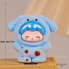 New 3D Flocking DIY Blind Box with Cute Resin Doll Ornaments