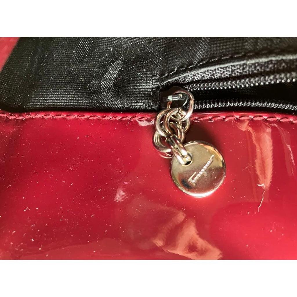 Used Salvatore Ferragamo Gancini Enamel Shoulder Bag